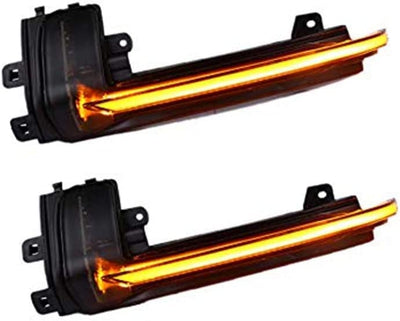 Clignotant LED Rétroviseur Audi A3 8P A4 A5 B8 B9 - installé sur véhicule - Becquet Voiture