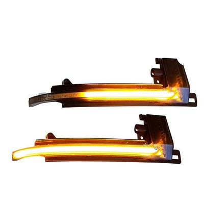 Clignotant LED Rétroviseur Audi A3 8P A4 A5 B8 B9 - vue de profil - Becquet Voiture