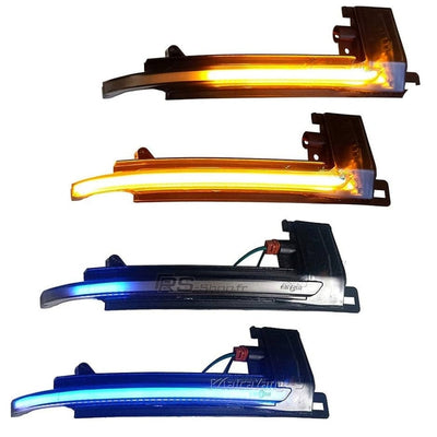 Clignotant LED Rétroviseur Audi A3 8P A4 A5 B8 B9 - vue de trois-quarts - Becquet Voiture