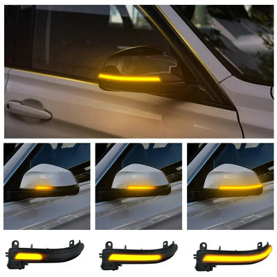 Clignotant LED Retroviseur Dynamique BMW F20 F30 F34 F36 E84 - packshot studio - Becquet Voiture