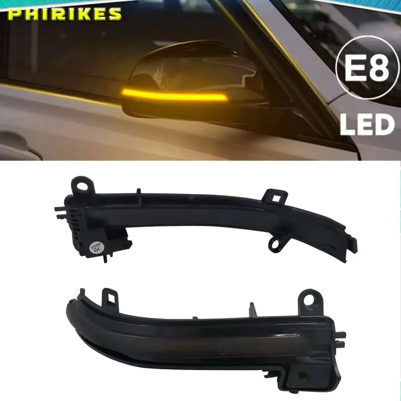 Clignotant LED Retroviseur Dynamique BMW F20 F30 F34 F36 E84 - vue de face - Becquet Voiture