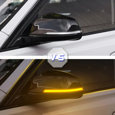 Clignotant LED Retroviseur Dynamique BMW F20 F30 F34 F36 E84 - vue de profil - Becquet Voiture