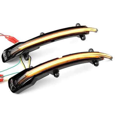 Clignotants Dynamiques LED Rétroviseurs Audi Q7 4L Restylé - vue de profil - Becquet Voiture