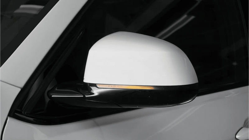 Dynamic LED Side Turn Signals BMW X6 G06 2019-2024 - front view - Becquet Voiture
