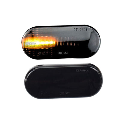 Clignotants Latéraux LED Seat Ibiza 6L VW Golf 3 4 - vue de profil - Becquet Voiture