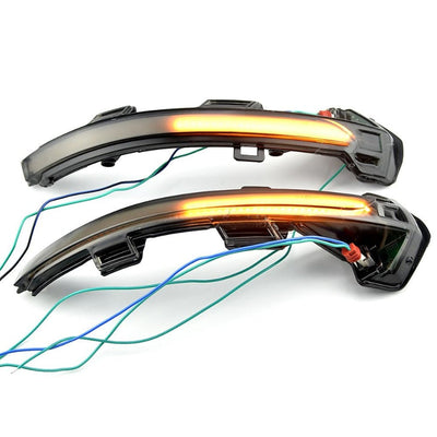 Clignotants LED Dynamiques Rétroviseur VW Golf 8 Fumé - vue de profil - Becquet Voiture