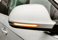 Clignotants LED rétroviseurs Audi A3 8P - installé sur véhicule - Becquet Voiture