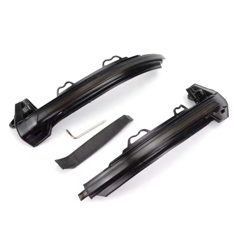 Clignotants LED rétroviseurs Audi A3 8V - détail du montage - Becquet Voiture