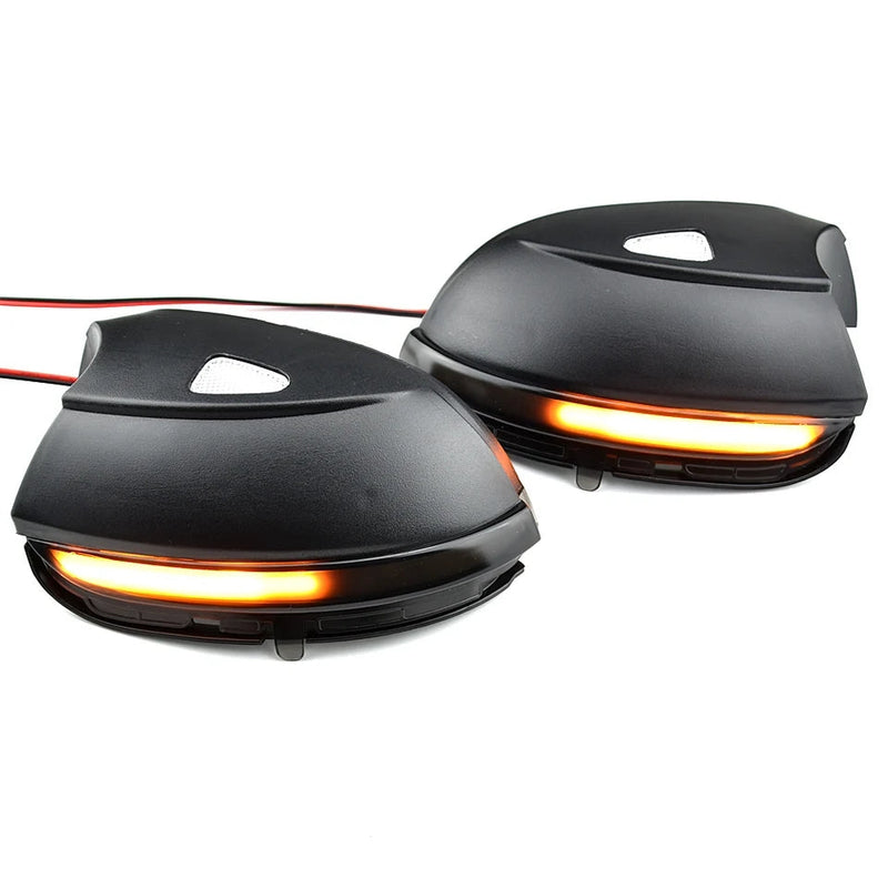 Dynamische LED-Blinkerrépeater für Außenspiegel VW Passat B7 2012–2015 - Rückansicht - Becquet Voiture