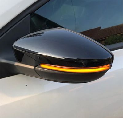 Clignotants Répétiteurs Dynamiques LED Rétroviseurs VW Passat B7 2012-2015 - vue de face - Becquet Voiture