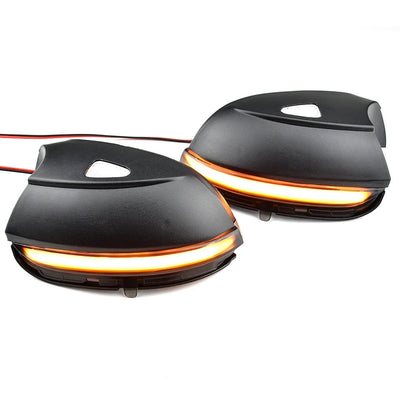 Clignotants Répétiteurs Dynamiques LED Rétroviseurs VW Passat B7 2012-2015 - vue de trois-quarts - Becquet Voiture