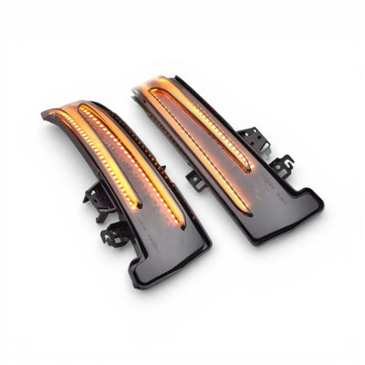 Clignotants Rétroviseurs Dynamiques LED Mercedes CLA C117 2013 2018 - vue de profil - Becquet Voiture
