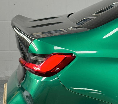 Coffre CSL Fibre Carbone BMW G80 G20 - détail du montage - Becquet Voiture