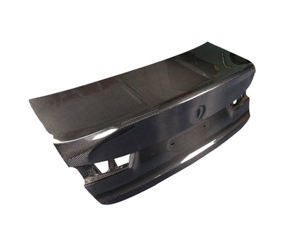 Coffre CSL Fibre Carbone BMW G80 G20 - vue de face - Becquet Voiture