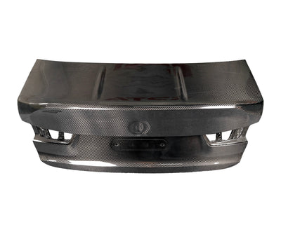 Coffre CSL Fibre Carbone BMW G80 G20 - vue de profil - Becquet Voiture