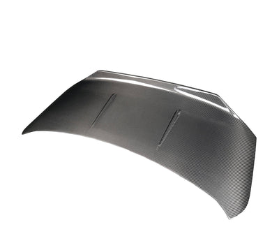 Coffre CSL Fibre Carbone BMW G87 M2 - vue de trois-quarts - Becquet Voiture
