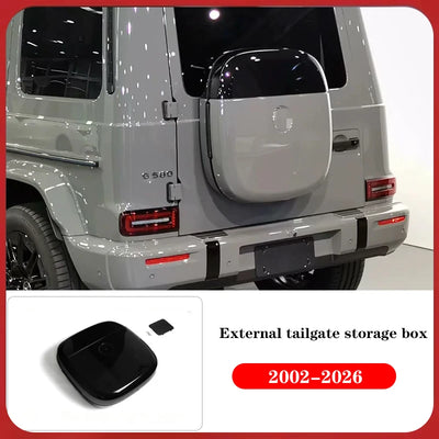 Coffre de Rangement de Hayon Mercedes Classe G W463 W464 - vue de face - Becquet Voiture