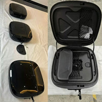 Coffre de Rangement de Hayon Mercedes Classe G W463 W464 - vue de trois-quarts - Becquet Voiture