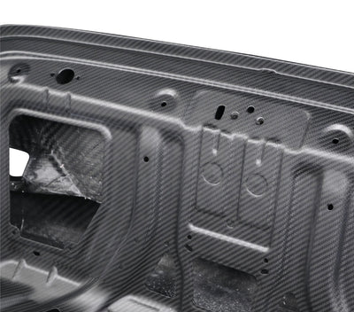 Coffre OEM+ en Fibre Carbone BMW G82 - vue arrière - Becquet Voiture
