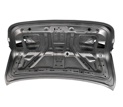 Coffre OEM+ en Fibre Carbone BMW G82 - vue de profil - Becquet Voiture