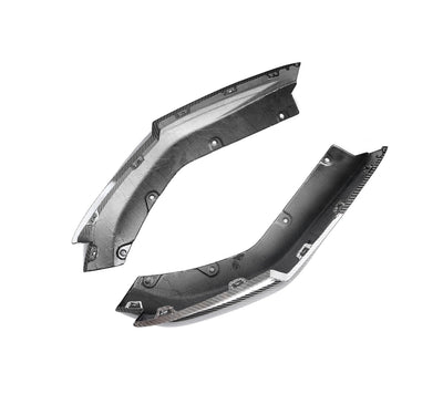 Coins Arrière OEM Fibre Carbone BMW G80 G82 - vue de trois-quarts - Becquet Voiture