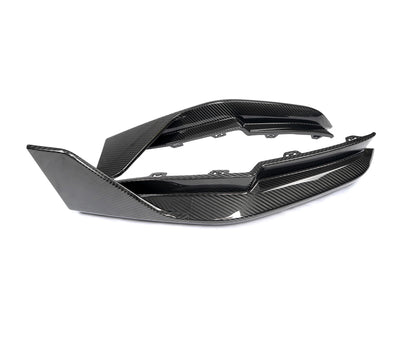 Coins Arrière Style MP Fibre Carbone BMW G80 G82 - vue arrière - Becquet Voiture