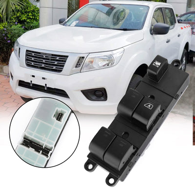 Commande Interrupteur Fenêtre Électrique 25401-EB30B Nissan Navara D40 - vue de profil - Becquet Voiture