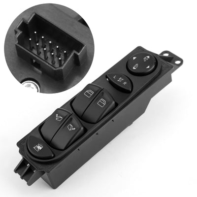 Commutateur Vitre Électrique Conducteur A6395451313 Mercedes Viano Vito W639 - vue de face - Becquet Voiture
