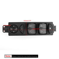 Commutateur Vitre Électrique Conducteur A6395451313 Mercedes Viano Vito W639 - vue de profil - Becquet Voiture