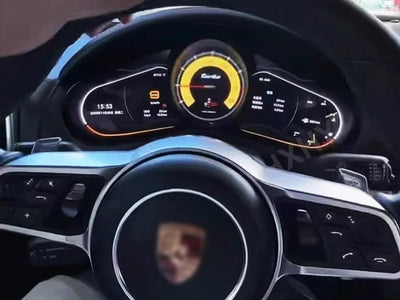 Compteur de Vitesse Numérique Porsche Cayenne 911 Panamera - vue arrière - Becquet Voiture