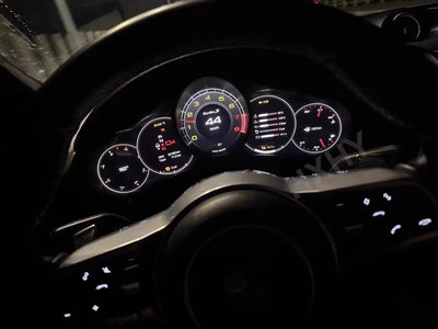Compteur de Vitesse Numérique Porsche Cayenne 911 Panamera - vue de profil - Becquet Voiture