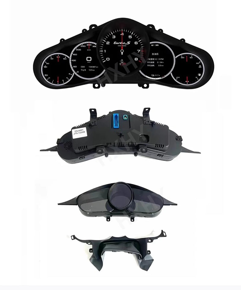 Digital Speedometer Porsche Cayenne 911 Panamera - three-quarter view - Becquet Voiture