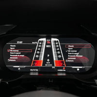 Digital Instrument Cluster Virtual Cockpit Audi A1 A3 A4 - rear view - Becquet Voiture