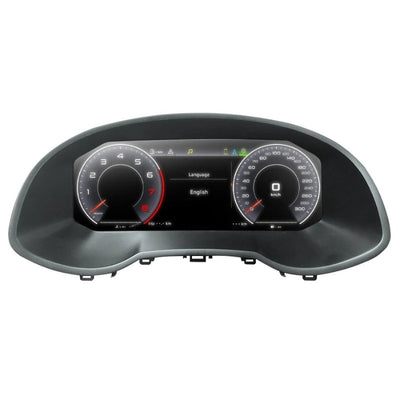 Compteur Digital Virtual Cockpit Audi A1 A3 A4 - vue de dessus - Becquet Voiture