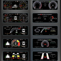 Compteur Digital Virtual Cockpit Audi A6 C6 - vue arrière - Becquet Voiture