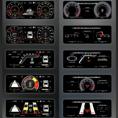 Compteur Digital Virtual Cockpit Audi A6 C6 - vue arrière - Becquet Voiture