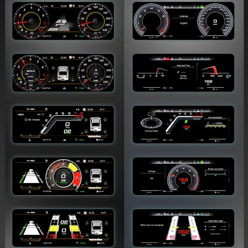 Compteur Digital Virtual Cockpit Audi A6 C6 - vue arrière - Becquet Voiture