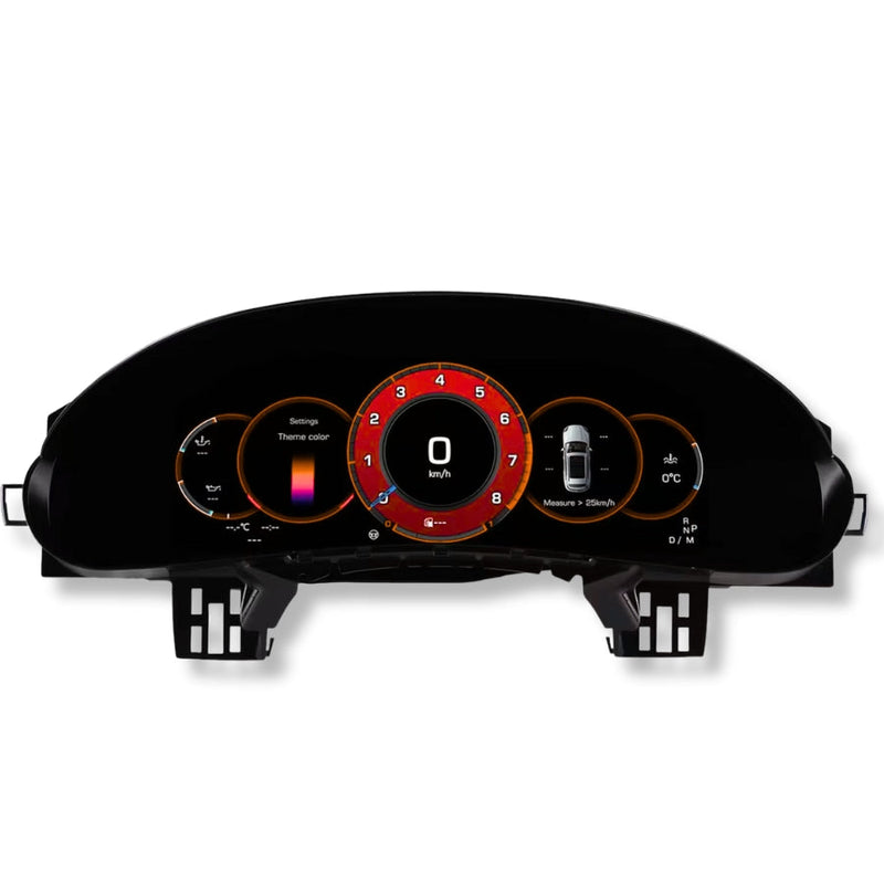 Compteur Digital Virtual Cockpit Porsche Cayenne - installé sur véhicule - Becquet Voiture