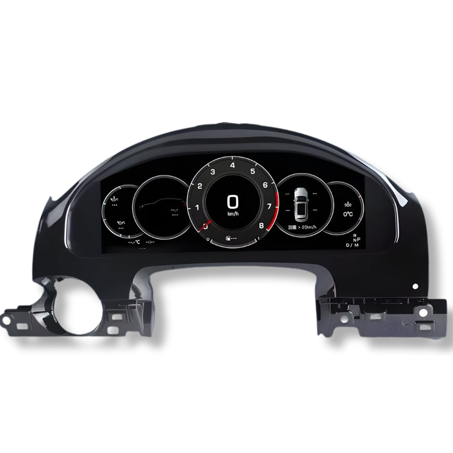 Compteur Digital Virtual Cockpit Porsche Cayenne - vue de face - Becquet Voiture