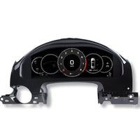 Compteur Digital Virtual Cockpit Porsche Cayenne - vue de face - Becquet Voiture