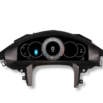 Compteur Digital Virtual Cockpit Porsche Panamera - vue de face - Becquet Voiture