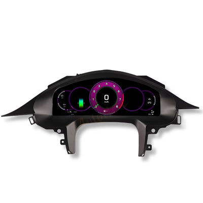 Compteur Digital Virtual Cockpit Porsche Panamera - vue de trois-quarts - Becquet Voiture