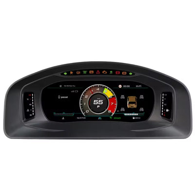 Compteur LCD Virtuel Digital VW Golf Leon - en situation 3 - Becquet Voiture