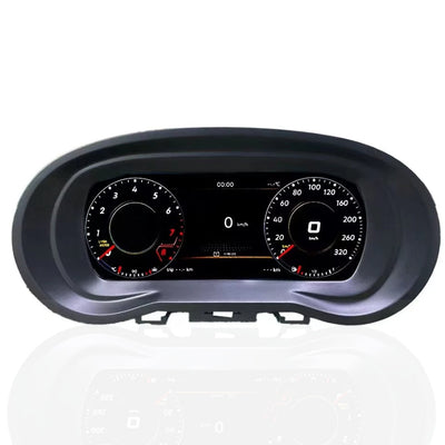 Compteur LCD Virtuel Digital VW Golf Leon - installé sur véhicule 3 - Becquet Voiture