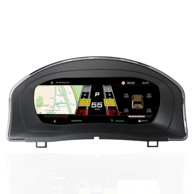 Compteur LCD Virtuel Digital VW Golf Leon - packshot studio 2 - Becquet Voiture