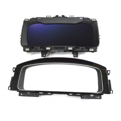 Compteur LCD Virtuel Digital VW Golf Leon - packshot studio - Becquet Voiture