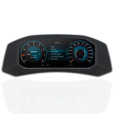 Compteur LCD Virtuel Digital VW Golf Leon - vue arrière 3 - Becquet Voiture