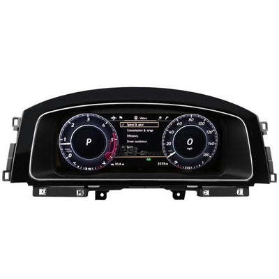 Compteur LCD Virtuel Digital VW Golf Leon - vue arrière - Becquet Voiture
