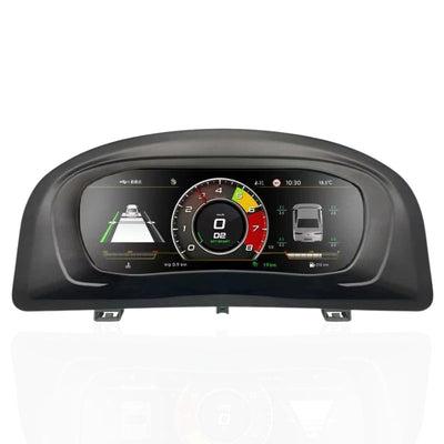 Compteur LCD Virtuel Digital VW Golf Leon - vue de dessus 2 - Becquet Voiture