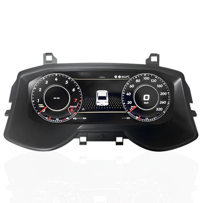 Compteur LCD Virtuel Digital VW Golf Leon - vue de profil 3 - Becquet Voiture